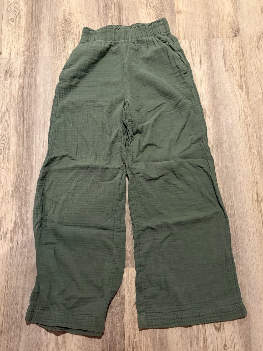 Gap 100% Cotton Wide Leg Pants - Picture 4 of 5